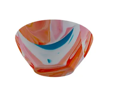 Orange Bowl 3D model