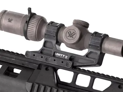 MILITARY VORTEX 1X8 LPVO RIFLE SCOPE Low-poly 3D model
