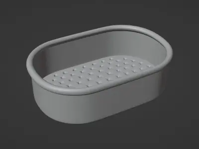 Inflatable pool outdoor 2 3D model