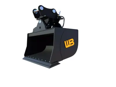 WB Excavator Hydraulic Tilting Grade Mini Excavator and Backhoe 3D model