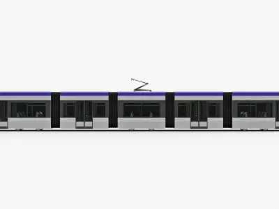 Tram Bombardier Flexity Freedom 3D model
