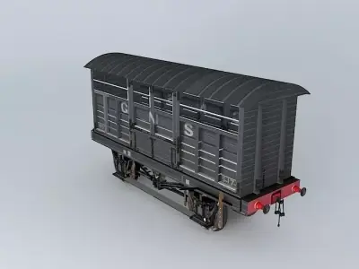 CATTLE BOX GNS No. 2993 Free 3D model