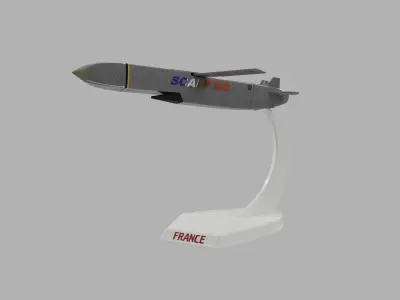 Scalp EG cruise missile high quality 3d print model 3D print model