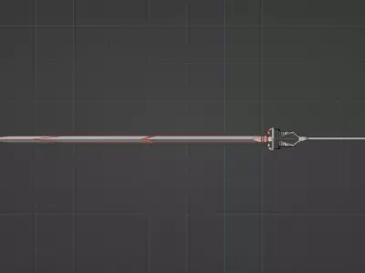 large blade 3D model