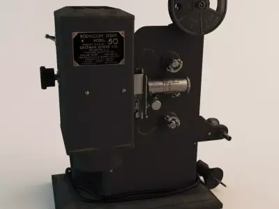 Kodak 8mm Projector 3D model