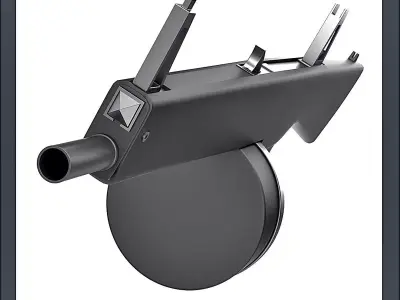 AA12 Shotgun 3D model