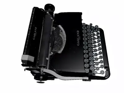 Vintage Typewriter 3D model