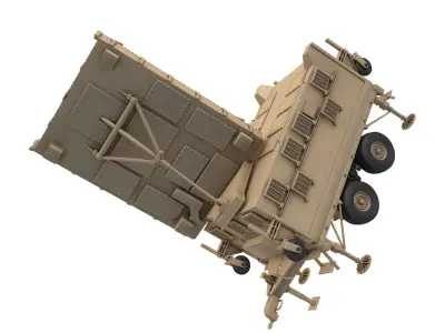 AN TPQ-37 Firefinder Radar 3D model purchase