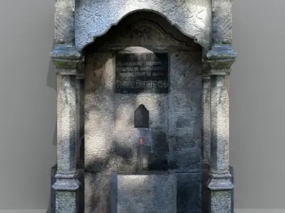 Fountain 04 3D model