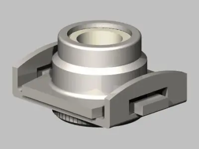 Compression Rivet Free 3D model
