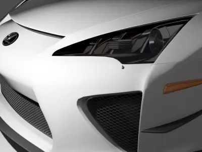 Lexus LFA 2010 3D model