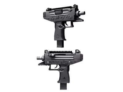 UZI Pro Pistol  weapon 3D model