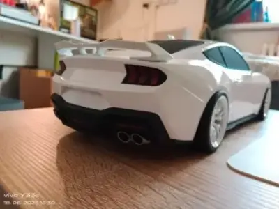 Mustang Dark Horse RC Car 3D print model by alagboprecious