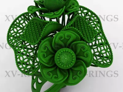 NEW TURKISH RING XV-29  3D print model