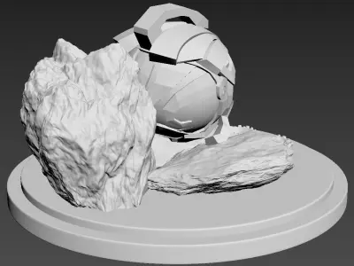 Illaoi Idolo Scene 3D print model