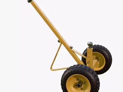 Heavy Duty Trailer Dolly Mover M1 3D model