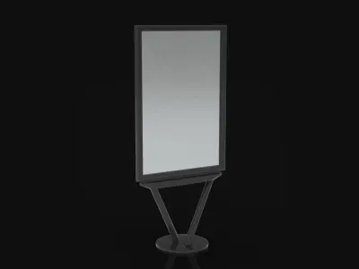 Outdoor Advertising Stand V10 3D model