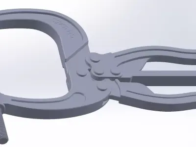 GP-1470 clamp Free 3D model