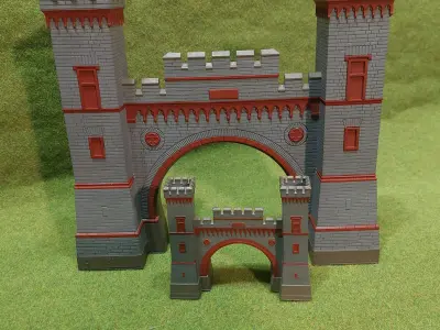 German portal Weilburg South 1-87 resin 3D print model purchase