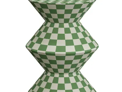 Sofa Table Low-poly 3D model