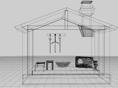 Blacksmith Forge 3D model