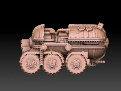 Extra Ordinatus Tolered Mobile Megacannon 3D print model