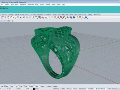 fusion ring 3D model