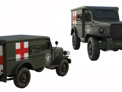  Ambulance   3D model