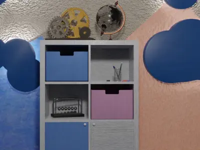 Kids room 3D model shop