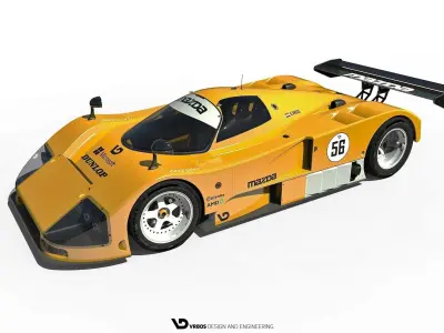 Mazda 767b  3D model