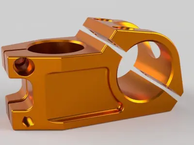 bicycle part metal technology 3D model
