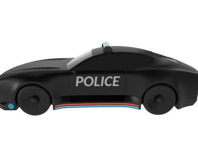 Police Vehicle 3D model get