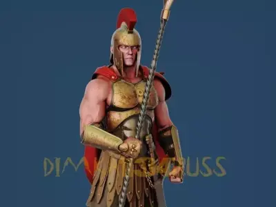 ares god 3D print model