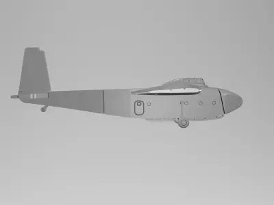 General Aircraft Hamilcar 3D print model