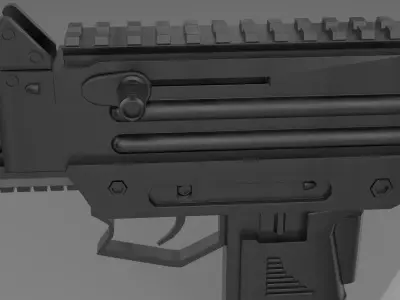 UZI PRO PUBG - GUN 3D model