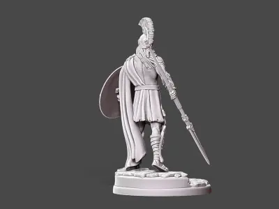 Greek God - Zeus - 35mm Scale 3D print model