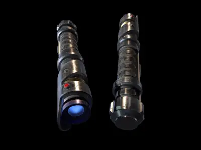 Light Saber Low-poly 3D model purchase