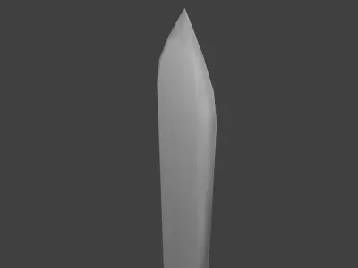 Low Poly Cartoon Sword Free low-poly 3D model