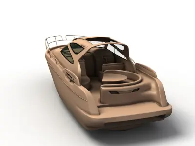Jeanneau Prestige 34 Yacht 3D model