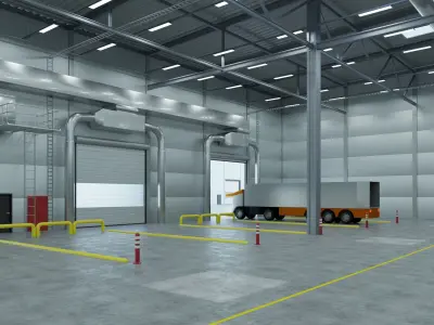 Warehouse 4 3D model