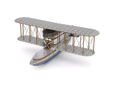 Flying boat 3D model shop