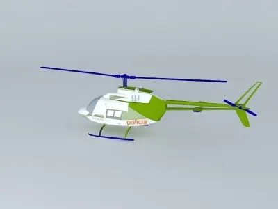 Helicopter Free 3D model shop