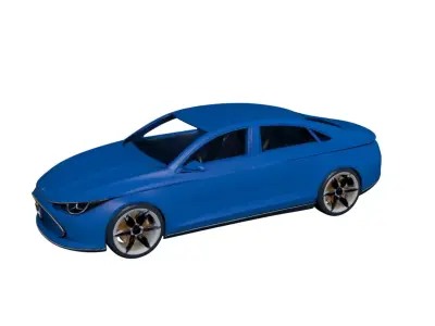 Mercedes CLA 2026 Sleek Compact Luxury Sedan 3D model