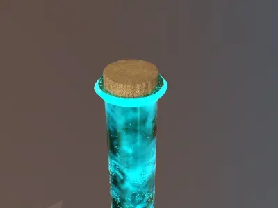 Potion Stylized Free low-poly 3D model