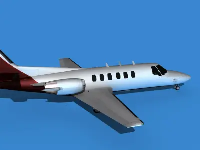 Cessna Citation 550 II Bravo V10 3D model