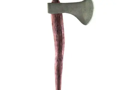 Axe Tool Low-poly 3D model