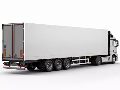 Mercedes Actros 1845 2012 3D model