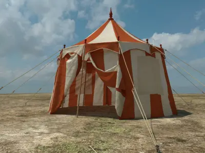 Tents 3D model