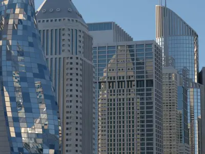 High Definition City 3D model