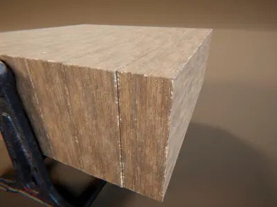 Coffee Table 7 Low-poly 3D model